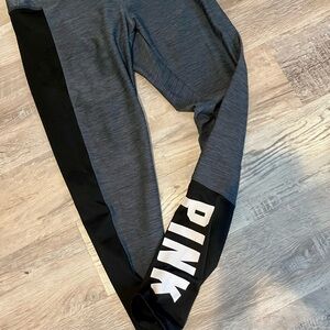 Victoria's Secret PINK Ultimate Gray Leggings